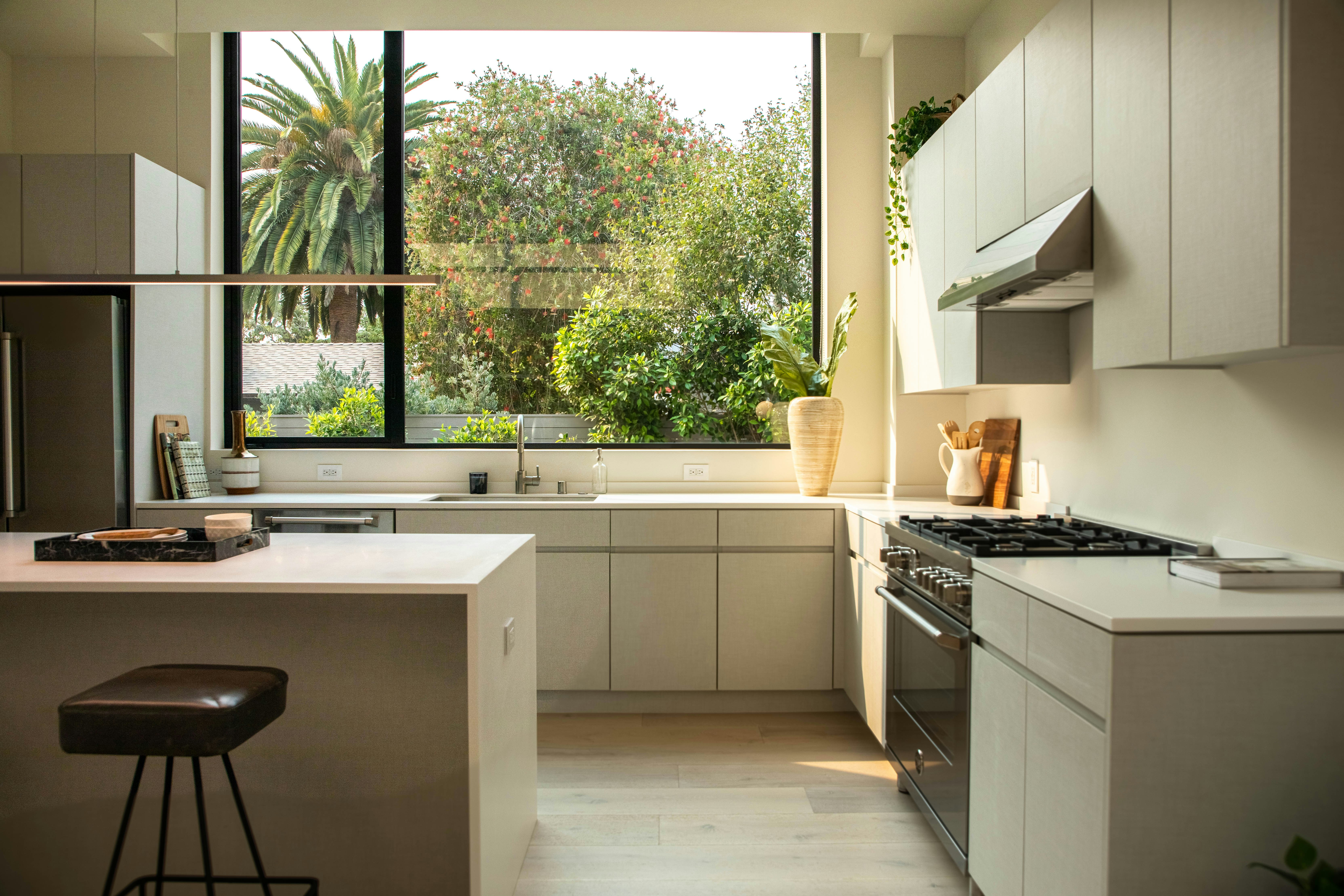 Modern Airbnb apartment interior